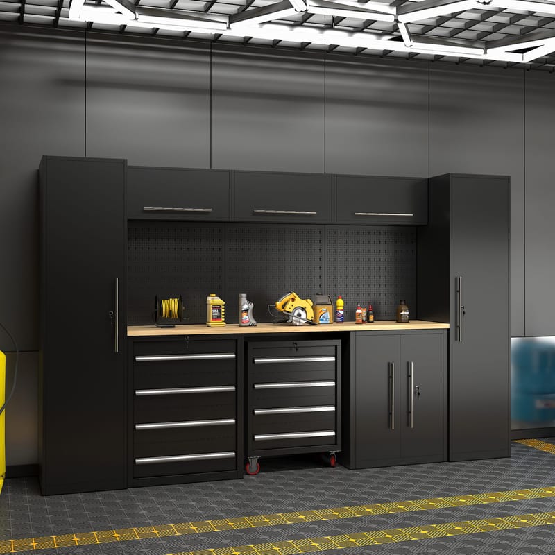 Komplett garageinredning | Svart, undefined