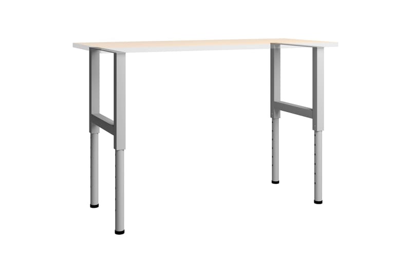 Ramar till arbetsbänk 2 st metall 55x(69-95,5) cm grå - Grå - Hus & renovering - Garage & verkstad - Garageinredning & garageförvaring