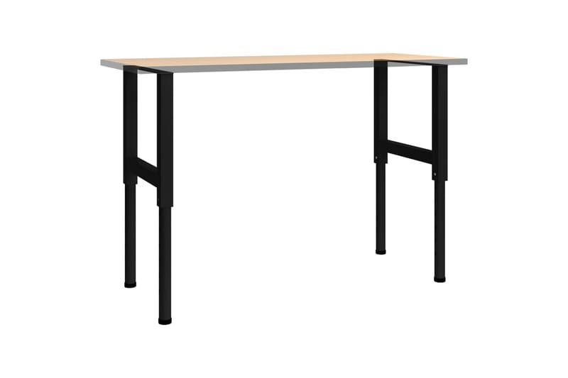 Ramar till arbetsbänk 2 st metall 55x(69-95,5) cm svart - Svart - Hus & renovering - Garage & verkstad - Garageinredning & garageförvaring