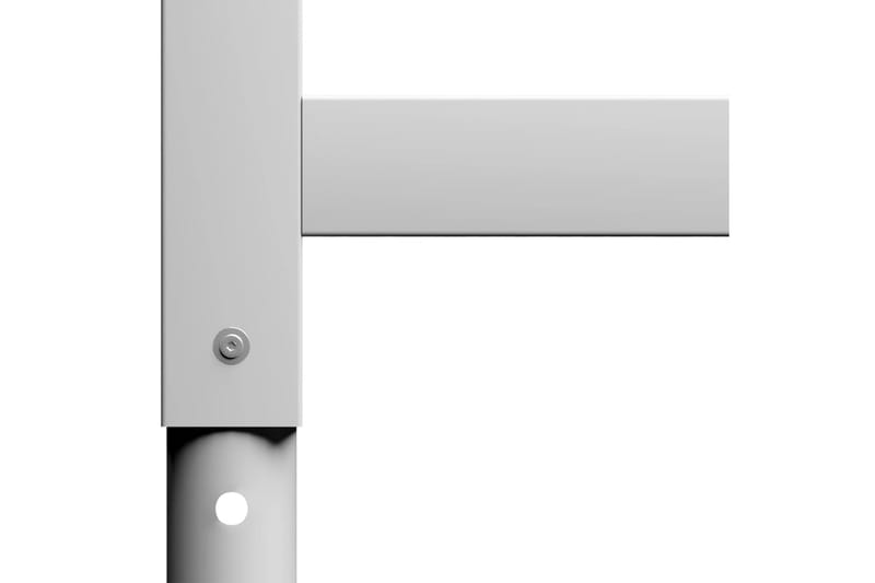 Ramar till arbetsbänk 2 st metall 85x(69-95,5) cm grå - Grå - Hus & renovering - Garage & verkstad - Garageinredning & garageförvaring