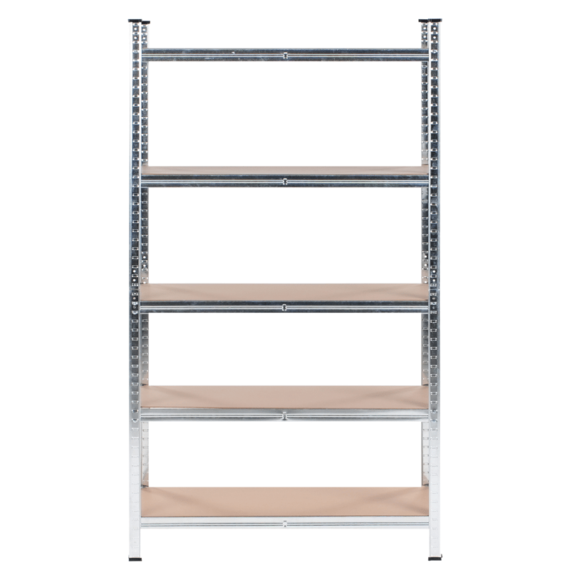 Set med 2 Garagehyllor Xitta 90 cm - Silver/Brun - Utemöbler - Övrigt utemöbler - Tillbehör utomhus - Hyllor