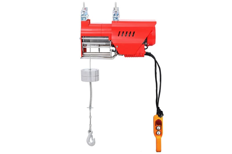 Snabb elektrisk vinsch 300/600 kg 1300 W - Röd - Hus & renovering - Garage & verkstad - Garageinredning & garageförvaring
