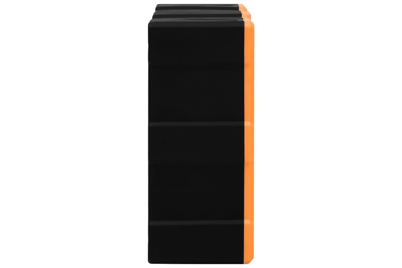 Sortimentskåp med 8 stora lådor 52x16x37 cm - Orange - Hus & renovering - Garage & verkstad - Garageinredning & garageförvaring