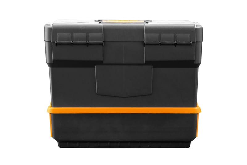 Verktygslåda 420x220x340 mm PP - Svart - Verktygslåda - Lådor - Garageinredning & garageförvaring