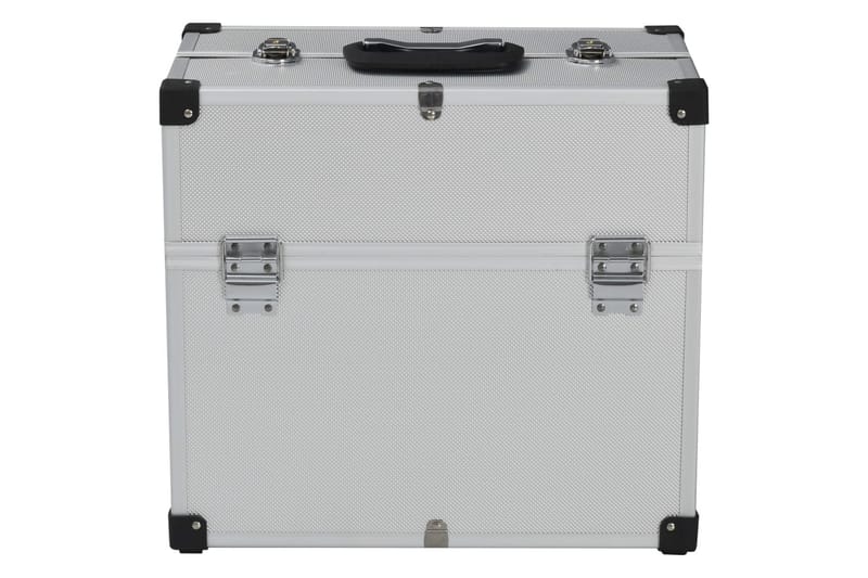 Verktygsväska 38x22,5x34 cm silver aluminium - Silver - Hus & renovering - Garage & verkstad - Garageinredning & garageförvaring