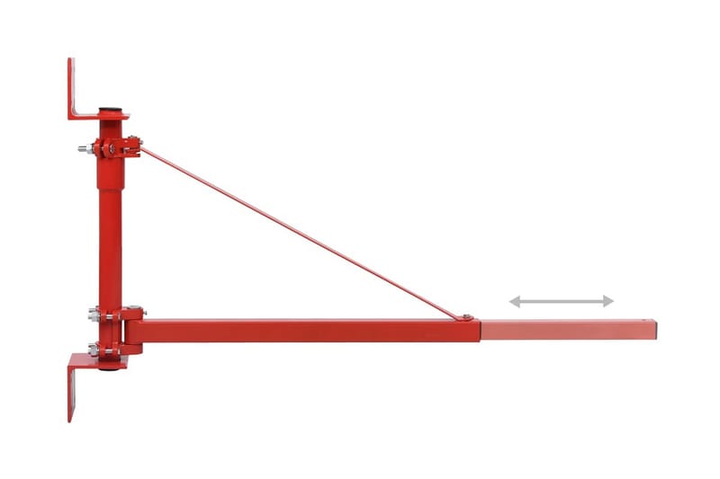 Vinschfäste 300-600 kg - Röd - Garageinredning & garageförvaring - Vinsch & surrning