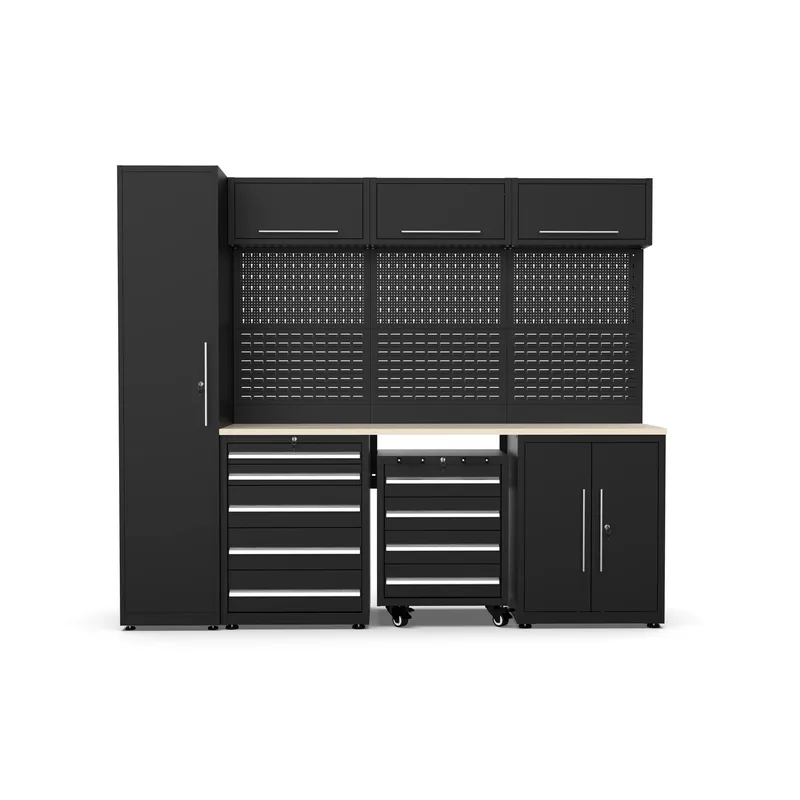 Garageinredning | Komplett förvaringssystem | 2750 x 550 x 2300 mm, undefined