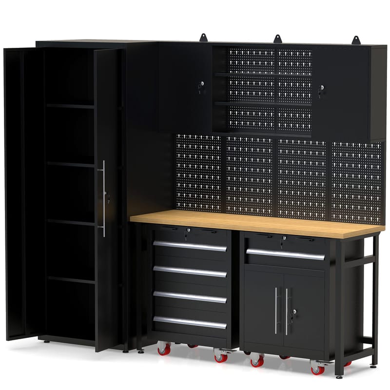 Garageinredning | Komplett förvaringssystem | 4 verktygstavlor - Hus & renovering - Garage & verkstad - Garageinredning & garageförvaring