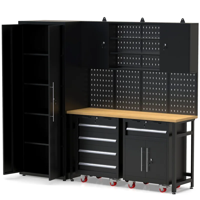 Garageinredning | Komplett förvaringssystem | 4 verktygstavlor - Hus & renovering - Garage & verkstad - Garageinredning & garageförvaring