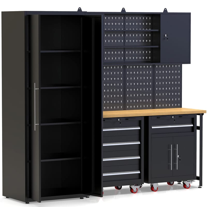 Garageinredning | Komplett förvaringssystem | 4 verktygstavlor - Hus & renovering - Garage & verkstad - Garageinredning & garageförvaring