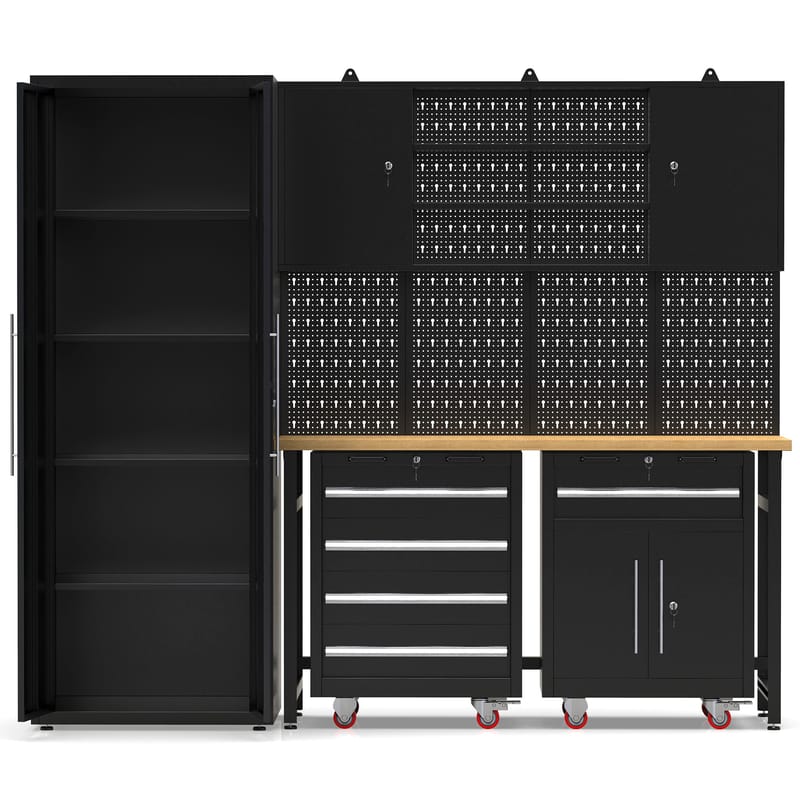 Garageinredning | Komplett förvaringssystem | 4 verktygstavlor - Hus & renovering - Garage & verkstad - Garageinredning & garageförvaring