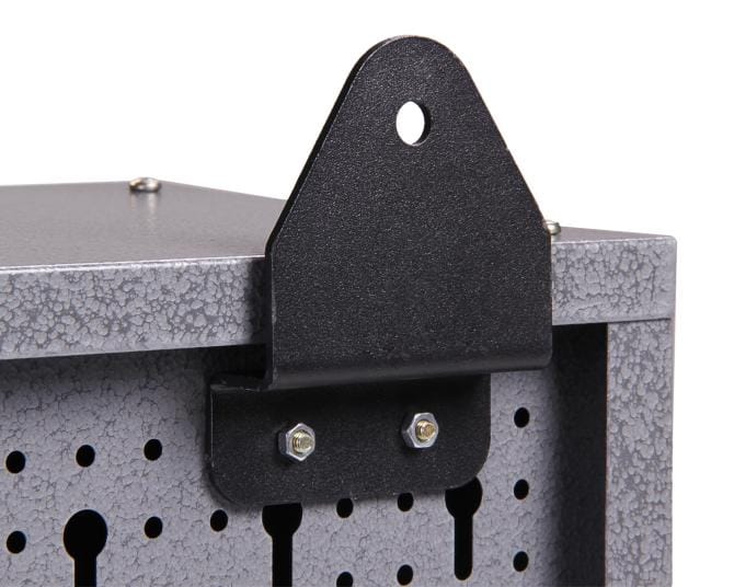 Garageinredning | Stålkonstruktion | Väggskåp & Arbetsbänk | Grå/Svart - Hus & renovering - Garage & verkstad - Garageinredning & garageförvaring