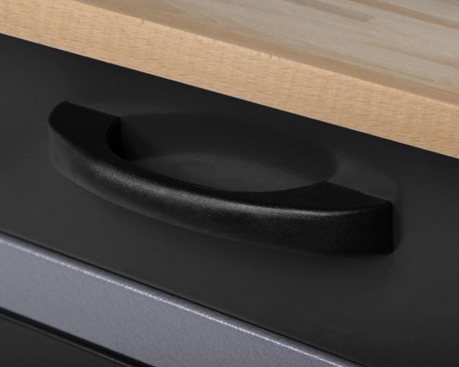 Garageinredning | Stålkonstruktion | Väggskåp & Arbetsbänk | Grå/Svart - Hus & renovering - Garage & verkstad - Garageinredning & garageförvaring