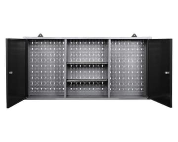 Garageinredning | Stålkonstruktion | Väggskåp & Arbetsbänk | Grå/Svart - Hus & renovering - Garage & verkstad - Garageinredning & garageförvaring