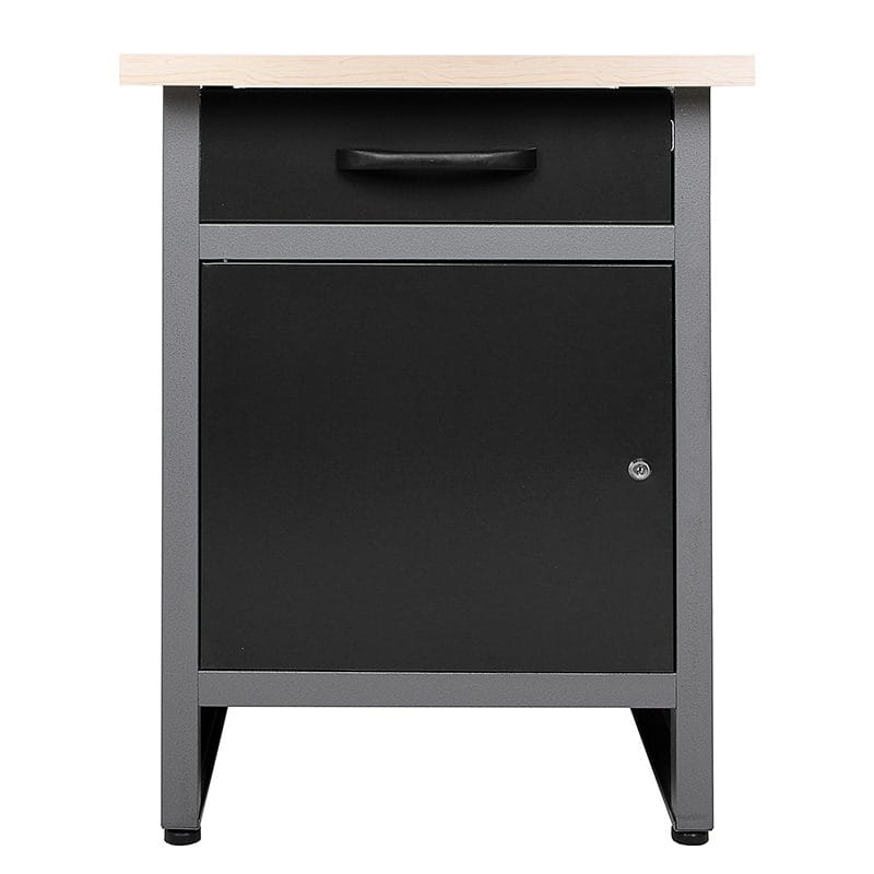 Garageinredning | Stålkonstruktion | Väggskåp & Arbetsbänk | Grå/Svart - Hus & renovering - Garage & verkstad - Garageinredning & garageförvaring