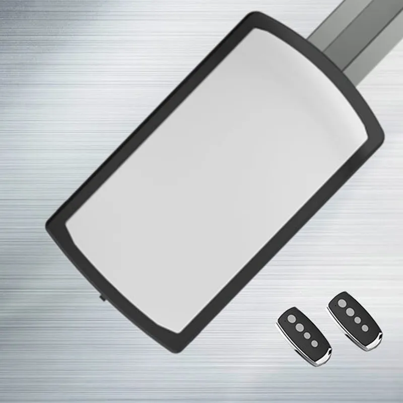 Garageport med motor 2,4 m - Hus & renovering - Garage & verkstad - Garageportar - Fjärrkontroll garageport