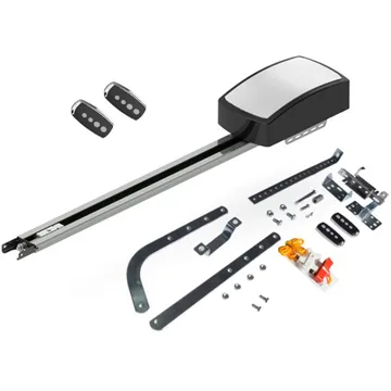 Garageport med motor 2,5 m - Vit - Hus & renovering - Garage & verkstad - Garageportar