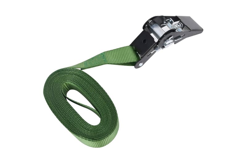 Spännband 4 st 800 daN 6 m grön - Grön - Hus & renovering - Garage & verkstad - Packmaterial