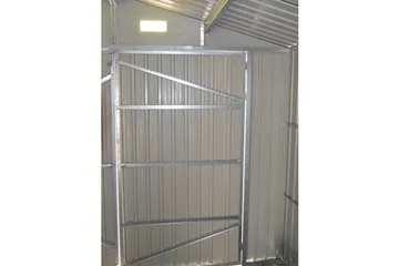 Plåtgarage 18m² Komplett Byggsats - Antracit - Hus & renovering - Garage & verkstad - Garagehus