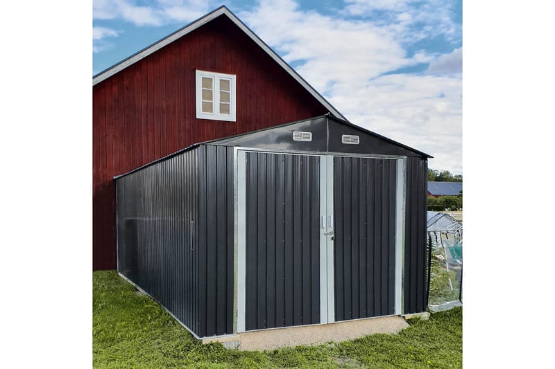 Plåtgarage 18m² Komplett Byggsats, undefined