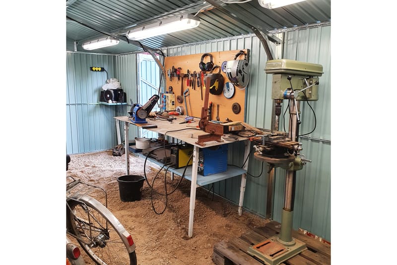 Plåtgarage 18m² Komplett Byggsats - Hus & renovering - Garage & verkstad - Garagehus