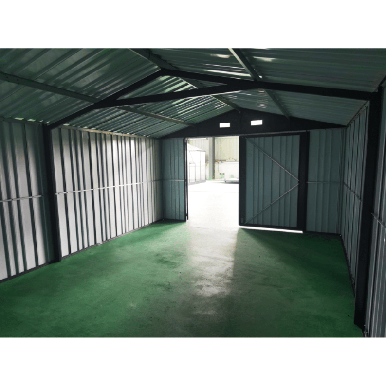 Plåtgarage 20 m² | Dubbel dörr | Robust design - Hus & renovering - Garage & verkstad - Garagehus