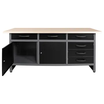 Verkstadsmöbel med arbetsbänk och förvaring Metalcraft - Hus & renovering - Garage & verkstad - Garageinredning & garageförvaring