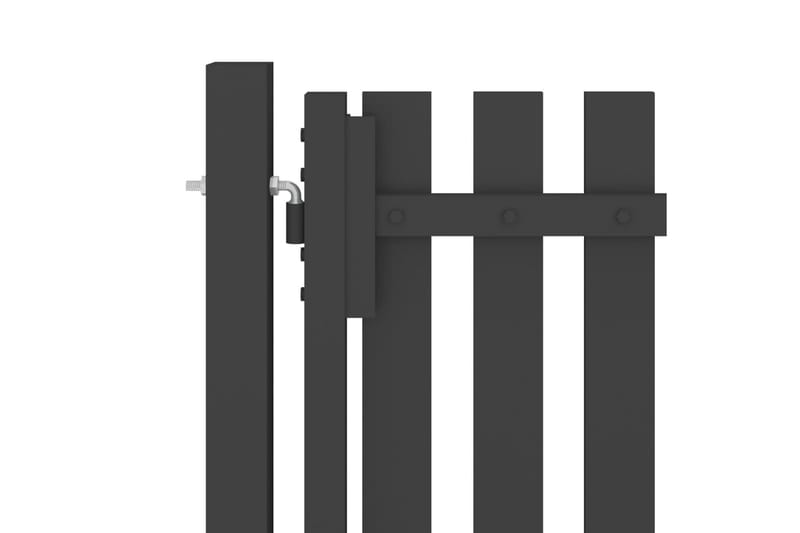 Trädgårdsgrind stål 4x2 m antracit - Antracit - Hus & renovering - Insynsskydd & inhägnad - Grind