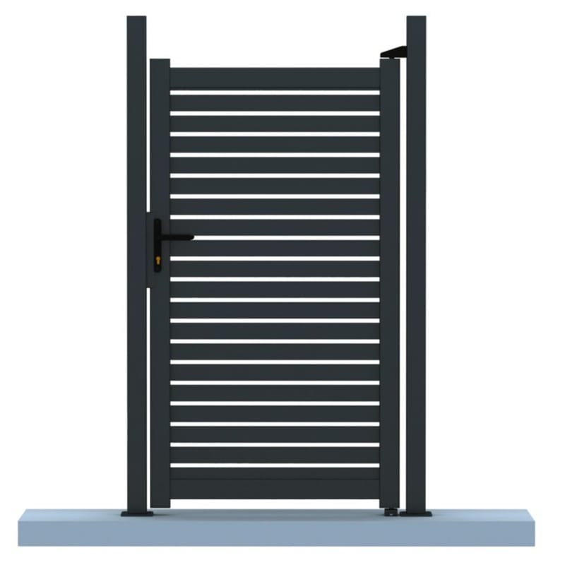 Grind till insynsskydd Valter | 1000x1795mm  | Mörkgrå - Hus & renovering - Insynsskydd & inhägnad - Grind