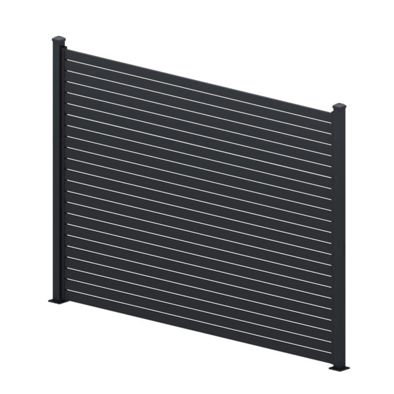 Insynsskydd | Villastaket | 180x180 cm | Mörkgrå | Valter - Hus & renovering - Insynsskydd & inhägnad - Staket