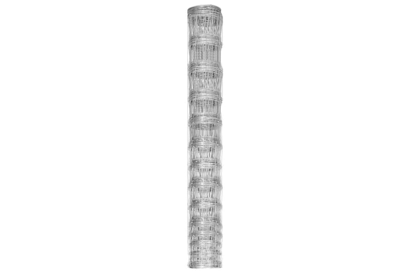 Fårstängsel galvaniserat stål 50 m 150 cm silver - Silver - Hus & renovering - Insynsskydd & inhägnad - Stängsel