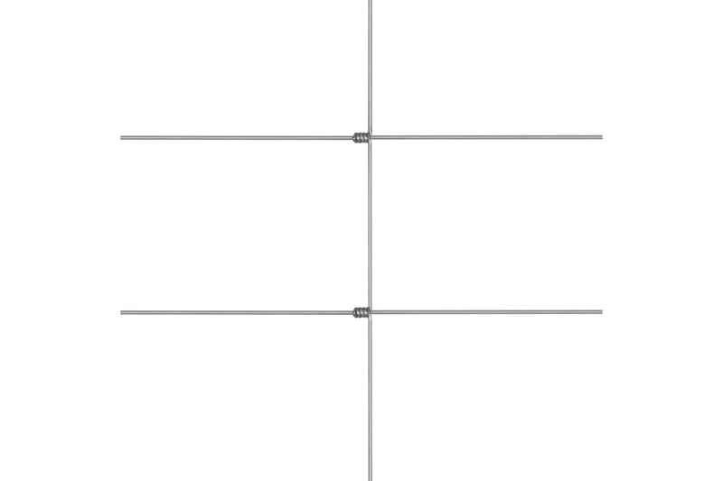 Fårstängsel galvaniserat stål 50 m 150 cm silver - Silver - Sport & fritid - För djuren