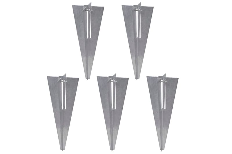 Flätverksstängsel med stolpar galvaniserat stål 15x1,5 m - Silver - Hus & renovering - Insynsskydd & inhägnad - Staket