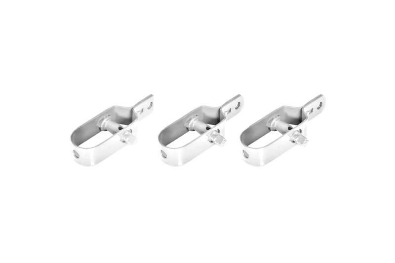 Flätverksstängsel med stolpar galvaniserat stål 25x1,5 m - Silver - Hus & renovering - Insynsskydd & inhägnad - Staket