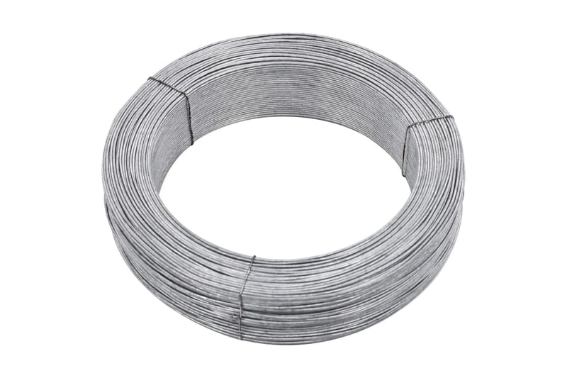 Stagtråd 250 m 3,8 mm stål - Silver - Hus & renovering - Insynsskydd & inhägnad - Stängsel