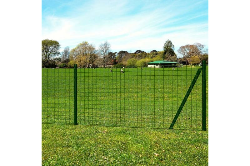 Eurofence stål 25x1,5 m grön - Grön - Hus & renovering - Insynsskydd & inhägnad - Stängsel