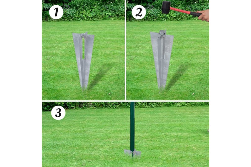 Eurofence stål 25x1,7 m grön - Grön - Trädgårdsstängsel & panelstängsel