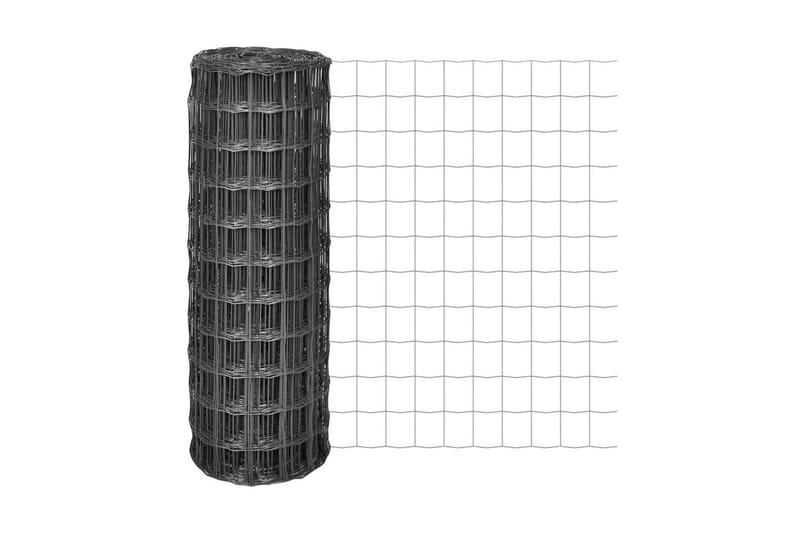Eurofence stål 25x1 m grå - Grå - Hus & renovering - Insynsskydd & inhägnad - Stängsel