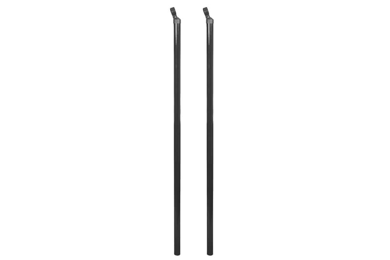 Flätverksstängsel med markspett 0,8x25 m grå - Grå - Hus & renovering - Insynsskydd & inhägnad - Stängsel