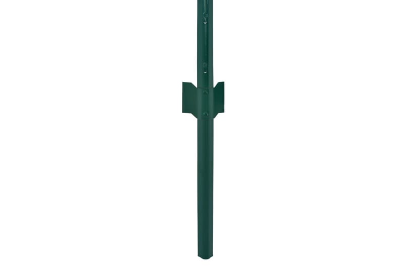 Nätstängsel med stolpar stål 25x0,5 m grön - Grön - Hus & renovering - Insynsskydd & inhägnad - Stängsel