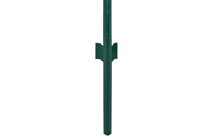 Nätstängsel med stolpar stål 25x0,75 m grön - Grön - Hus & renovering - Insynsskydd & inhägnad - Stängsel