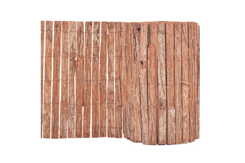 Stängsel bark 1000x50 cm - Brun - Hus & renovering - Insynsskydd & inhägnad - Stängsel