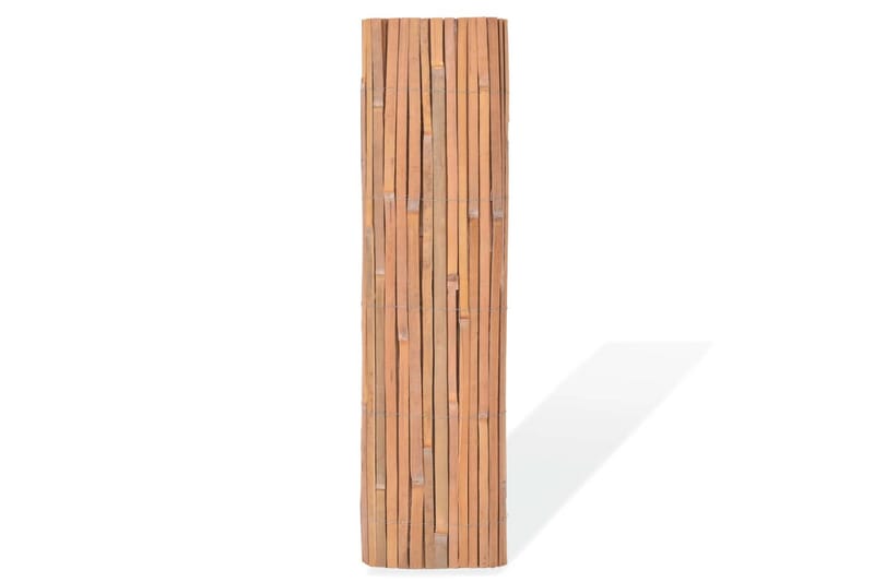 Bambustaket 100x400 cm - Brun - Trästaket