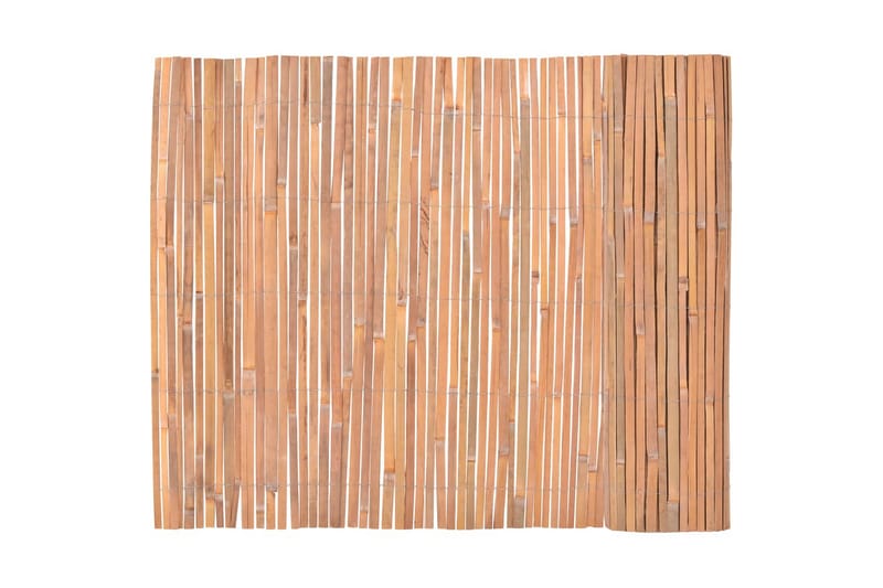 Bambustaket 100x600 cm - Brun - Hus & renovering - Insynsskydd & inhägnad - Staket