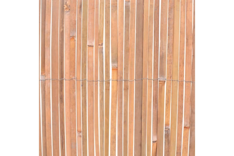 Bambustaket 100x600 cm - Brun - Trästaket