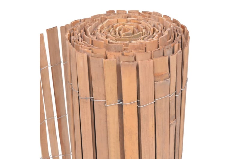 Bambustaket 150x600 cm - Brun - Trästaket