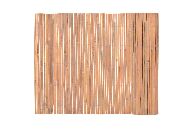 Bambustaket 150x600 cm - Brun - Trästaket