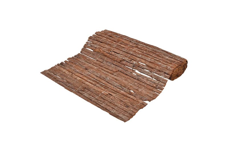 Barkstaket 1000x70 cm - Brun - Hus & renovering - Insynsskydd & inhägnad - Staket
