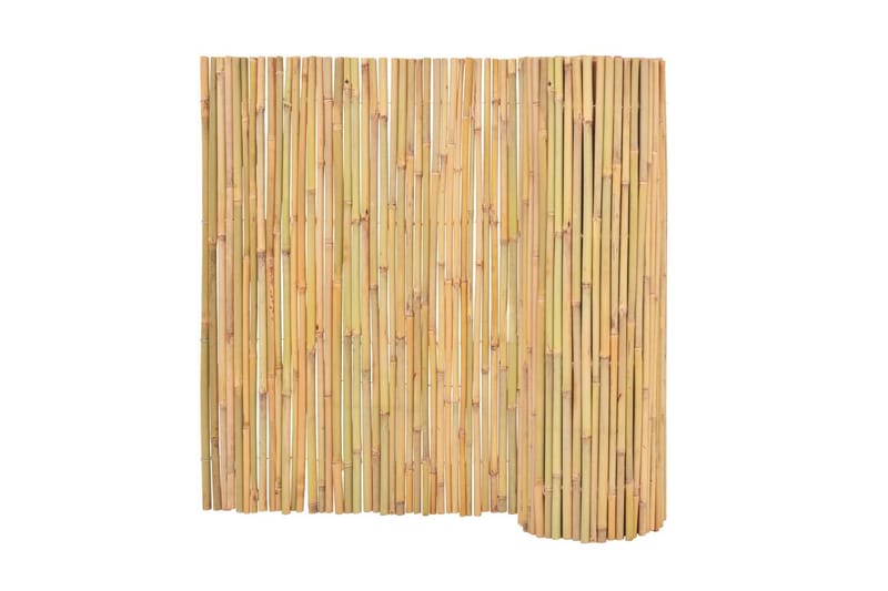 Staket bambu 300x100 cm - Brun - Trästaket