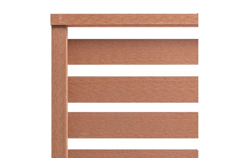 Staketpanel WPC 180x180 cm brun - Brun - Hus & renovering - Insynsskydd & inhägnad - Staket